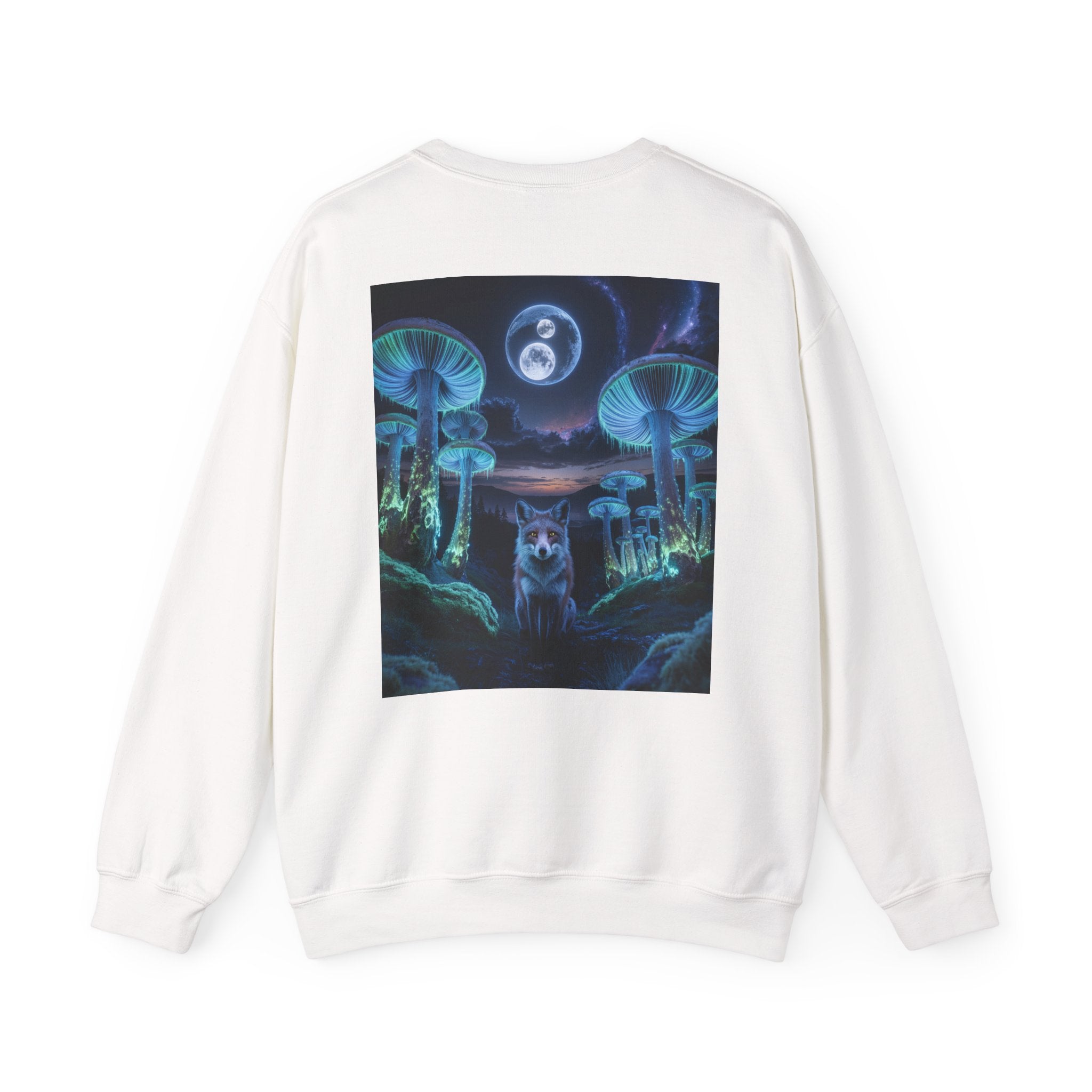 Cosmic Creature Crewneck Sweatshirt, Unisex Pullover, Graphic Sweatshirt for Nature Lovers, Gifts for Him/Her, Festival Wear