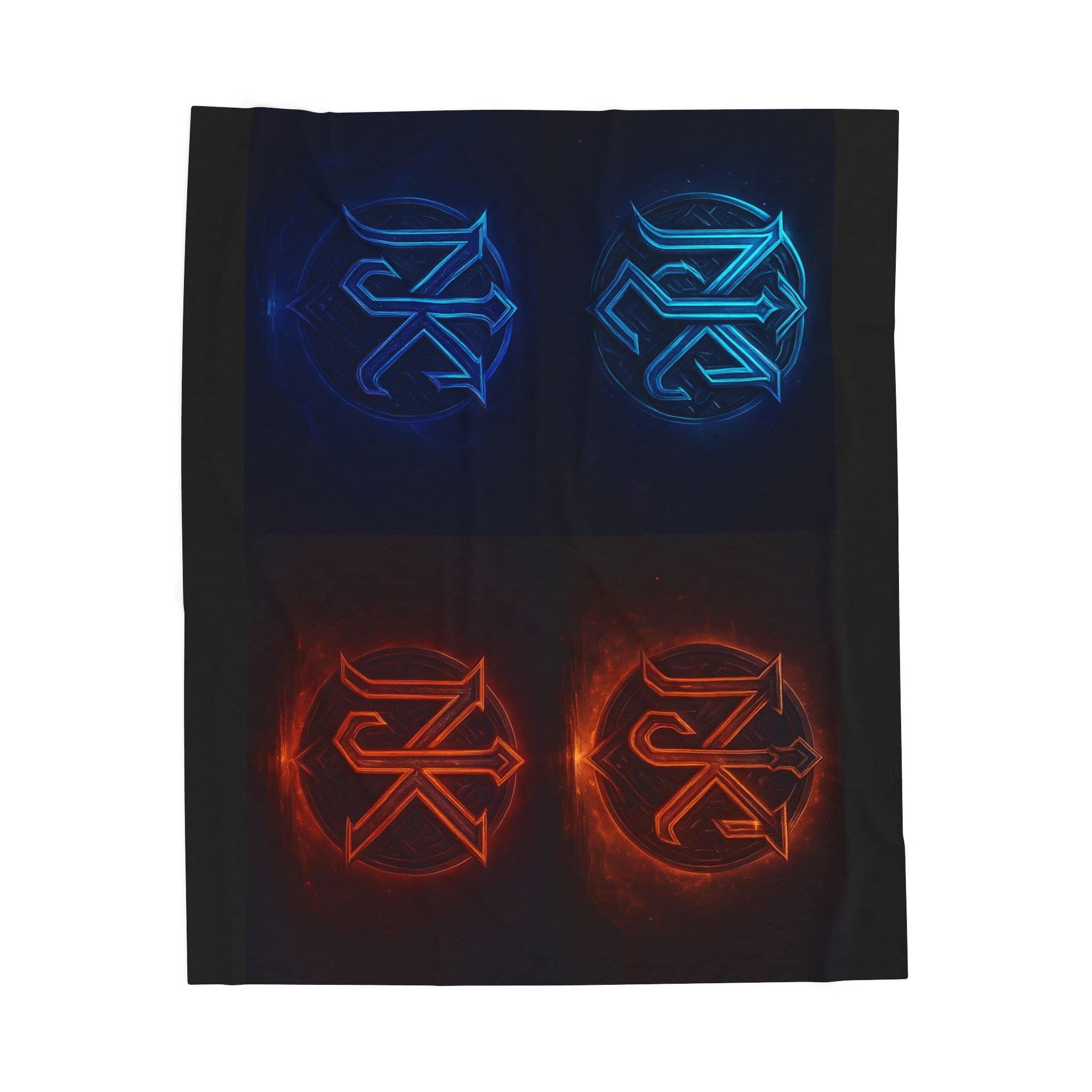 Cozy Velveteen Plush Blanket - Perfect for Gaming Room Décor, Home Comfort, Gift for Nerds, Soft Throw for All Seasons