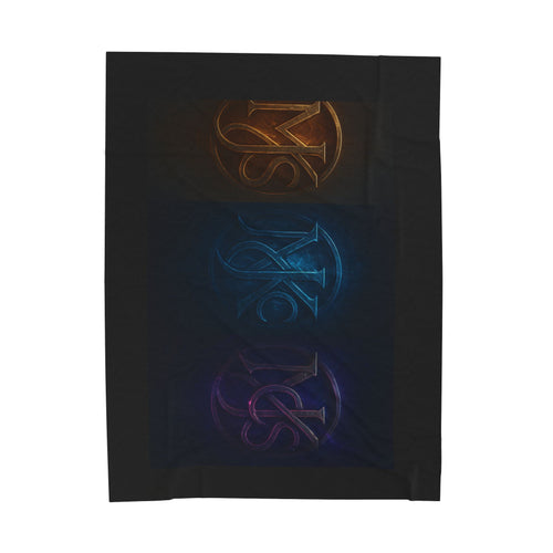 Cozy Velveteen Plush Blanket, Soft Throw for Home Decor, Perfect Gift for Birthdays, Cozy Nights, and Holidays, Unique Design