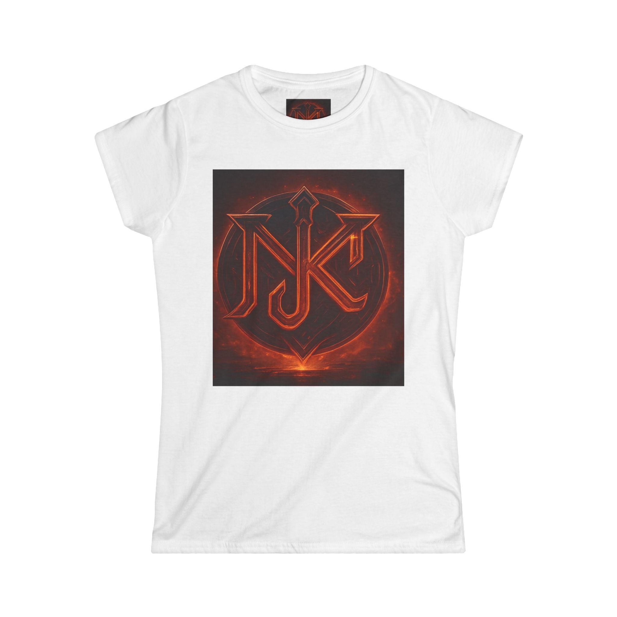 Mystic Graphic Tee - Women's Softstyle T-Shirt for Fantasy Fans, Casual Wear, Gift for Gamers, Nature Lovers, Unique Apparel