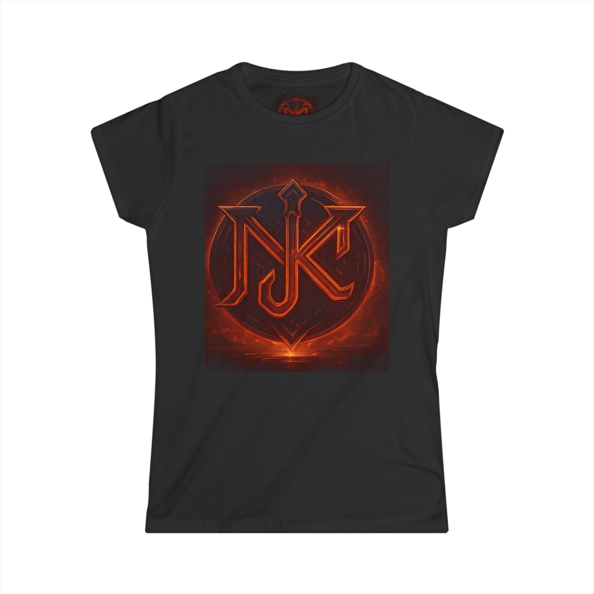 Mystic Graphic Tee - Women's Softstyle T-Shirt for Fantasy Fans, Casual Wear, Gift for Gamers, Nature Lovers, Unique Apparel